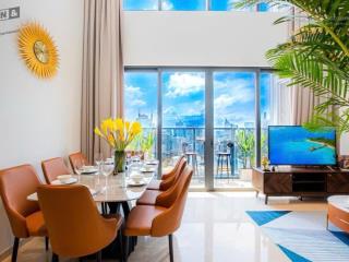 The marq cho thuê 4pn full nội thất, có thang máy riêng ở trung tâm quận 1
