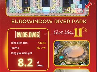Trực tiếp cđt eurowindow mở bán căn tmdv htls 0% trong 24 tháng