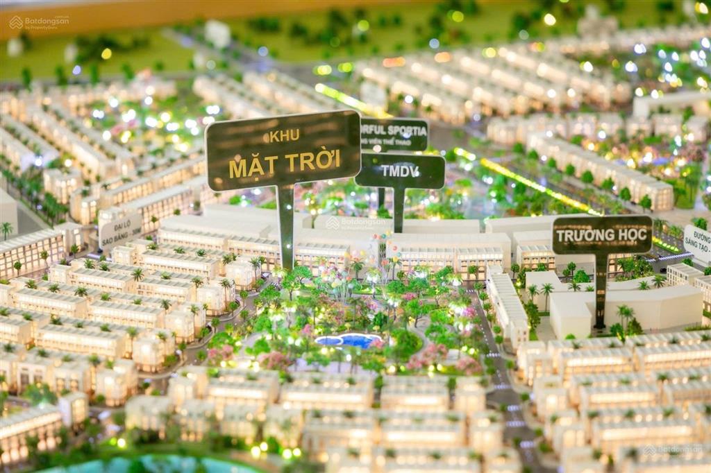 Chỉ từ 1,8 tỷ sở hữu ngay căn shophouse đối diện công viên đẹp nhất phân khu mặt trời dự án vgc