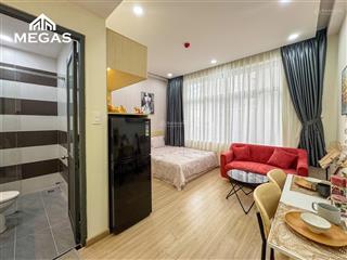 Căn hộ cho thuê full nội thất, sang trong, ánh sáng tự nhiên nằm trên trục đường phan văn trị