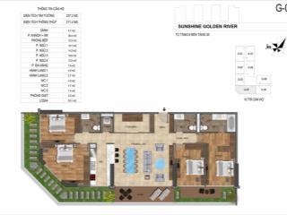 Chủ nhà cần tiền bán gấp căn góc 4pn 3wc dt 211.4m2 thông thuỷ, view sông hồng, cầu nhật tân
