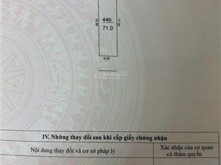 Bán đất nam hồng, 68,067 tr/m2 vnd, 71m2, hàng hot