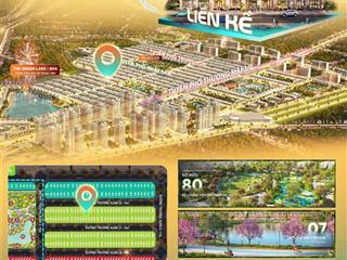 Chỉ từ 562 triệu, sở hữu ngay căn liền kề 75m2, hướng đông nam tại green city