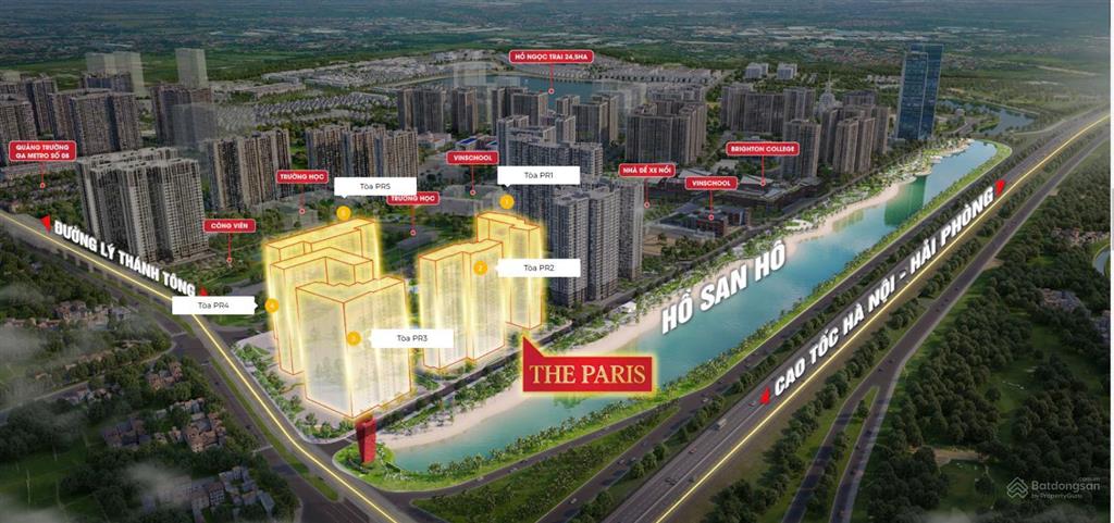 Bán căn hộ chung cư đẹp, 4,25 tỷ, 62m2 tại the paris vinhomes ocean park, gia lâm, hà nội