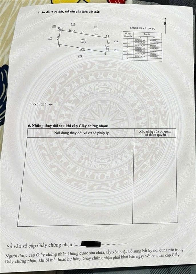 Chính chủ bán đất xã an phước châu thành bến tre