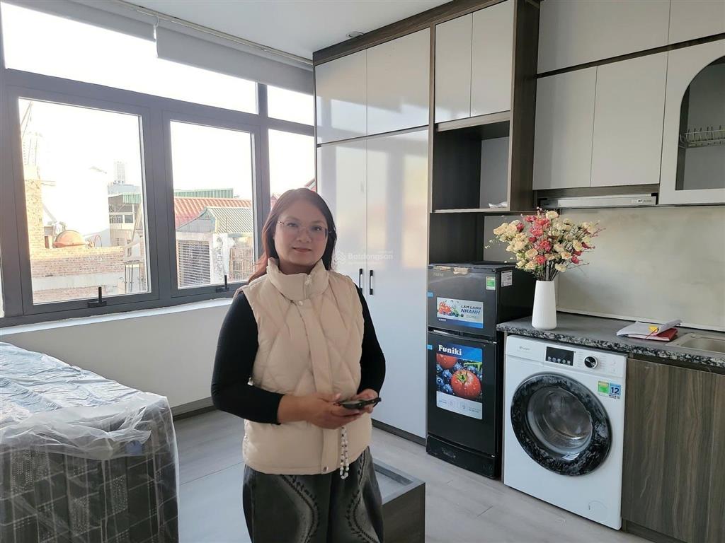 Ccmn lê văn lương, câu giấy ,dòng tiền 130tr/tháng, 92m 7 tầng, thang máy, mt= hậu = 7.2.m ,21p.