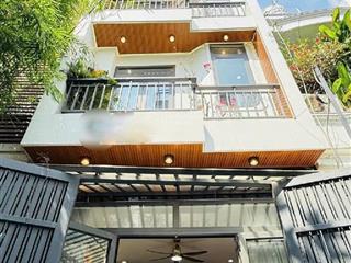 Nhà 4 tầng full nội thất cao cấp  hẻm xe hơi  sát công viên làng hoa  khu dân trí cao gò vấp