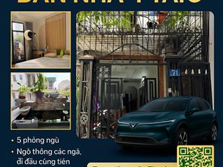 Bán nhà 4 tầng  phố quan nhân  trung tâm quận thanh xuân  ngõ thông, vf3 đỗ cửa  gần royal city