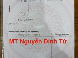 Bán đất tại đường nguyễn đình tứ, hòa minh, liên chiểu, đà nẵng, 5,25 tỷ, 120 m2