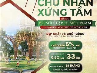 Mua một lần lợi nhuận cả đời hỗ trợ tài chính 0% lãi suất trong 18 tháng. bỏ ra 1 tỷ hơn đã sở hữu.