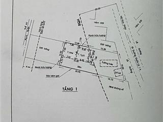 Bán nhà cấp 4 , 2 mặt tiền hà huy giáp dt 247.3m công nhận , chiều ngang 8.8m chính chủ