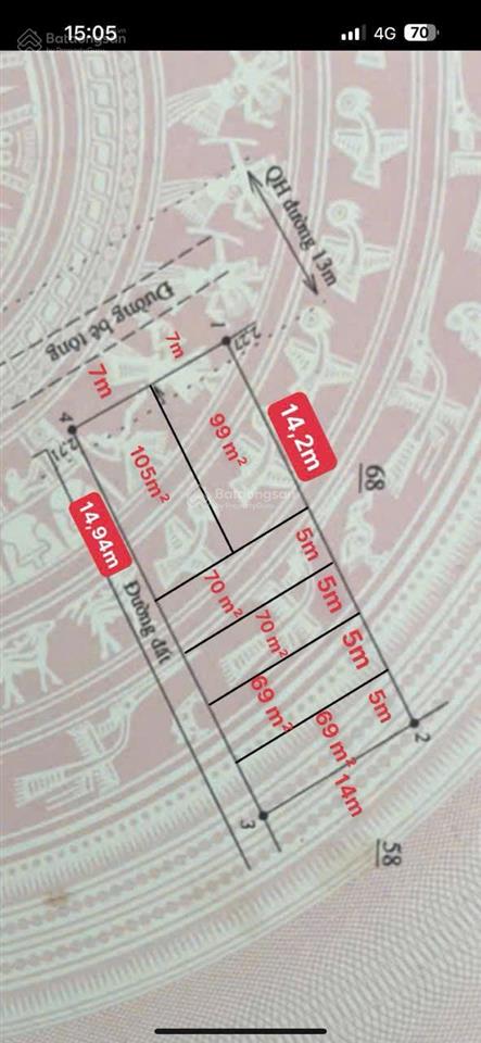 Bán gấp đất nền 481,1m2 tại xã vạn thắng, vạn ninh, khánh hòa, giá 3,5 tỷ