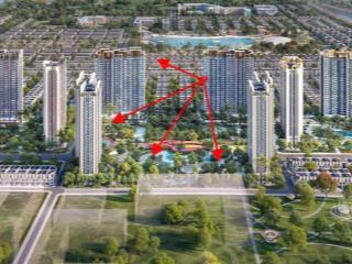 Bán căn 2n góc masteri era landmark tầng trung, view bể bơi đẹp, lãi suất 0% 3 năm  miễn phí dv