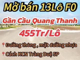 Bán đất tại đường 304, xã quang hưng, an lão, hải phòng, 455 triệu, 60 m2 giá siêu hời