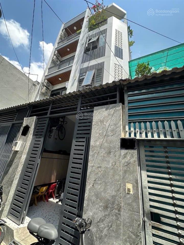 Bán nhà riêng 48m2 xây 3 lầu đẹp 4pn + 4wc tại lũy bán bích, tân phú, giá 5,5 tỷ còn thương lượng