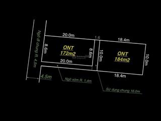 Lô đất nhà vườn tại lão phong  tân phong  kiến thụy. diện tích 384m2 ngang 10m tuyệt đẹp