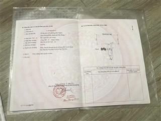 . mặt đường 402 tư thủy, hòa nghĩa, dương kinh chỉ 1,6xx tỷ  diện tích 78m2 ngang 4,5m( dt thực