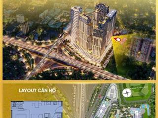 Studio tầng trung 34m2 rẻ nhất thị trường sun feliza suites giá vay chỉ 5x tỷ. vốn ít lợi nhuận cao