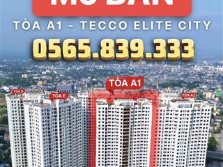 Bán căn hộ 2 phòng ngủ chung cư tecco elite city view đẹp