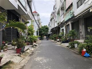 Nhà 2 mặt tiền, đường nhựa 6m thông, 3 tầng, kdc bình phú 2  quận 6, 4x10m, nhỉnh 7 tỷ.