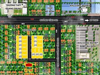 Bán đất thổ cư full thổ cư giá fo phường quảng thanh ( xã cao nhân )