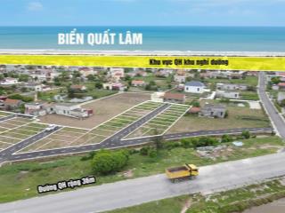 Bán đất quất lâm,nam định(ninh bình) 52m2, gần ngay bãi tắm chính, 5 phút ra cao tốc, gần vsip, kcn