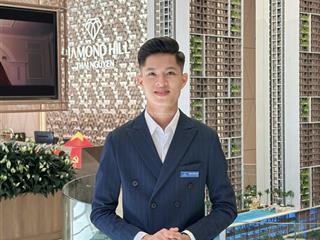 Thành khoản căn ngoại giao giá rẻ 1pn + , 2pn, 3pn  bv diamond hill thái nguyên. giá chỉ từ 2,7 tỷ