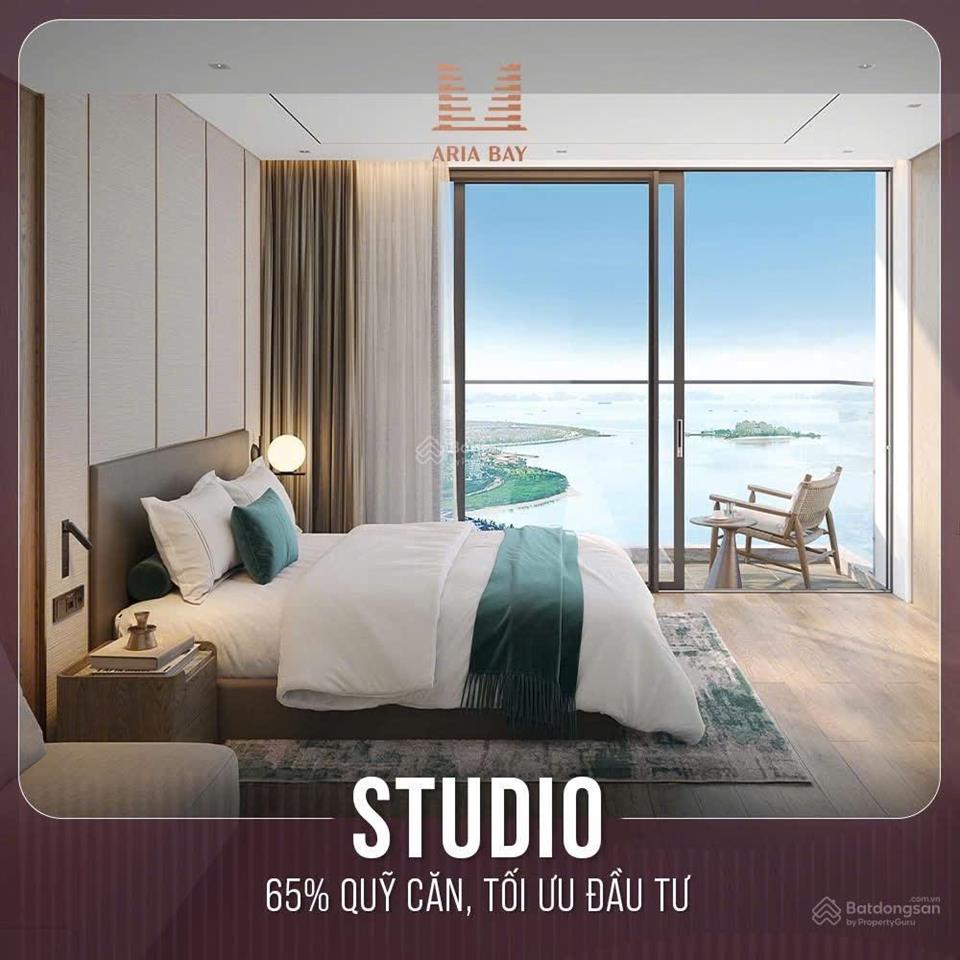 Mở bán 1 cặp studio mặt biển cạnh nhau dự án aria bay đơn giá chỉ từ 2 tỷ 5 full chiết khấu
