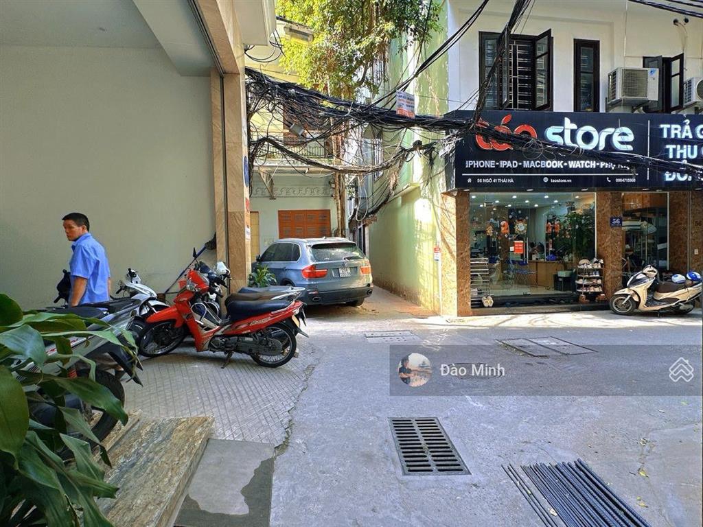 (012) chính chủ bán nhà ô tô đỗ cửa  phố vip thái hà  nhà dân xây hàng hiếm  60m2, mt 4,2m