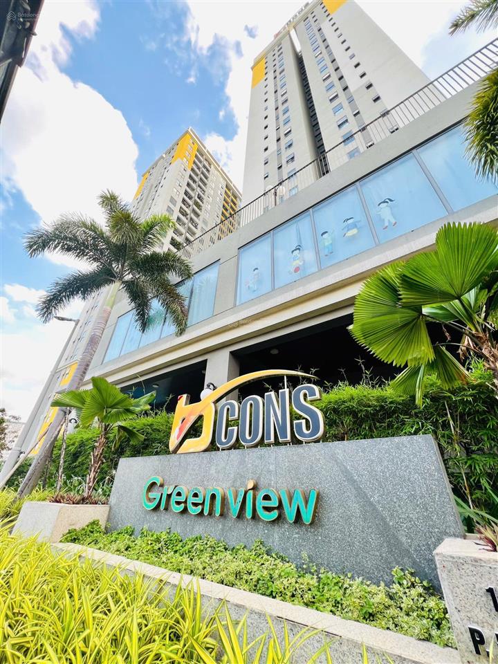 Bcons green view căn góc 52m2 2pn 2wc giá 1,85 tỷ, sổ sẵn. gần làng đại học phạm văn đồng nối dài