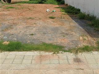 10 nền đất thổ cư diện tích 80m2 mặt tiền đường bùi thị lùng giá f0 tốt, kế chợ hóc môn
