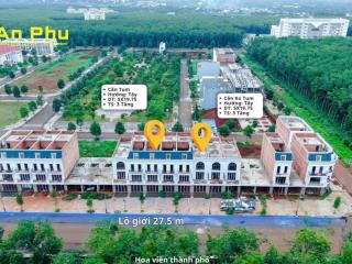 Bán shophouse mặt tiền tại kđt ân phú  mặt tiền hà huy tập  tp. bmt