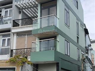Bán nhà 2 mặt tiền mới xây có sân, nở hậu, đường hậu giang, phường 12, quận 6