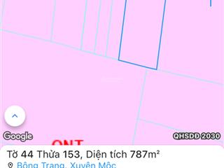 Xã lỗ 780m2 bông trang, xuyên mộc, bà rịa vũng tàu, 3 tỷ