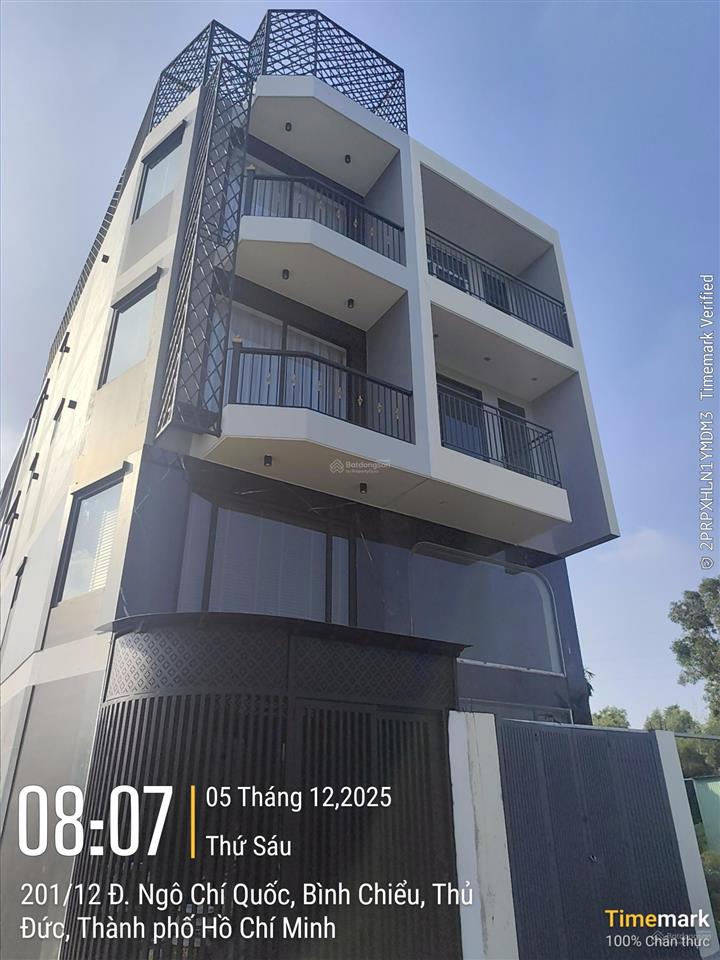 Nhà riêng bán siêu hot 4,58 tỷ, 54,5m2 ở ngô chí quốc, bình chiểu, thủ đức, hcm