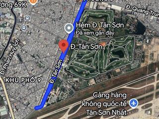 Nhà cấp 4 78m2 mt tân sơn, p.12, gò vấp giá 11 tỷ diện tích 78m2 (4 x 19.5m)