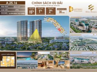 Bán cc 2pn, 2wc ở masteri rivera, đường quy mỹ, hòa cường nam, hải châu, đà nẵng, 6,095 tỷ