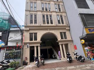 Hoàng hoa thám siêu phẩm tòa nhà dòng tiền 8 tầng 52 căn mặt tiền 8.3m vỉa hè ô tô tránh