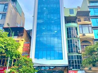 Siêu phẩm tòa văn phòng trần duy hưng dt 75m mt 6m 8 t đường ô tô tránh đang cho thuê 110tr
