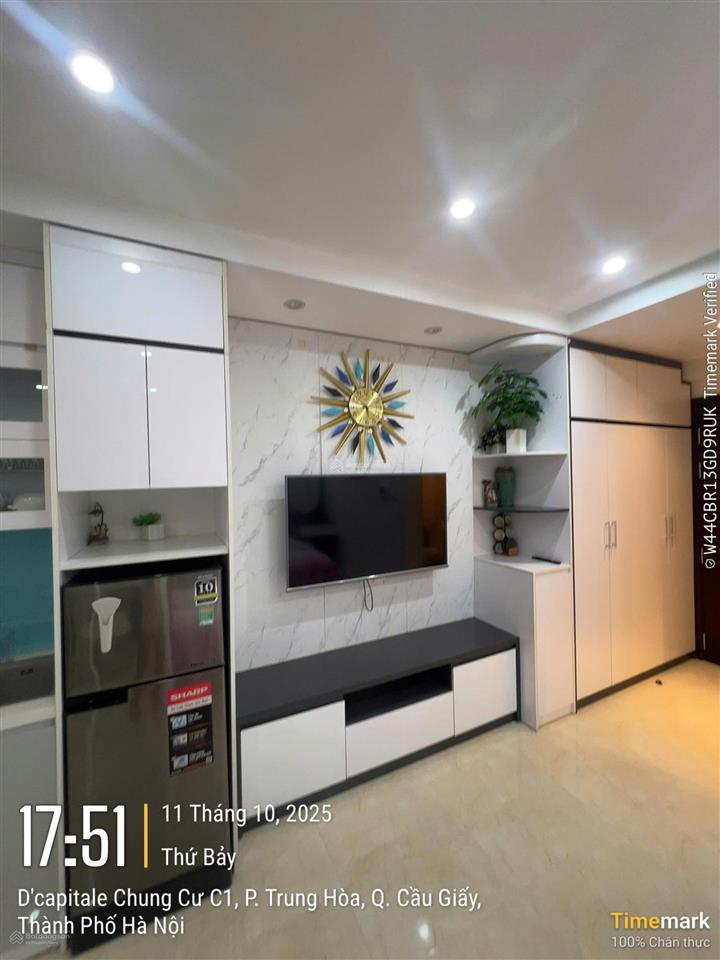 Độc quyền! căn studio full đồ cho thuê tại vinhomes dcapitale trần duy hưng