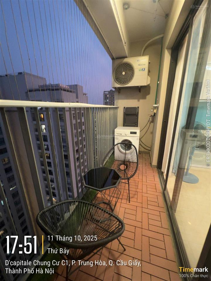 Độc quyền! căn studio full đồ cho thuê tại vinhomes dcapitale trần duy hưng