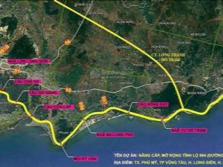 Bán căn nhà mặt tiền đường bình ba  đá bạc 450m2 2 phòng ngủ xã xuyên mộc tp hcm