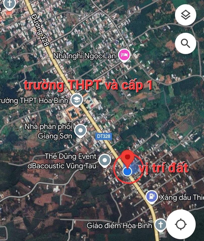 Bán nhà mặt tiền tl 328 trung tâm xã hoà bình tp. hcm siêu rẻ