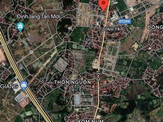 Bán đất nguận, dĩnh trì đón sóng đấu giá. 87.5m2, làn 2 ql31 giá chỉ 3 tỷ