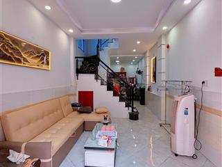 Gần vòng xoay phú lâm! nhà mới 2 tấm hẻm 4m hồng bàng dt (3,8x14)m giá 5,2 tỷ (tl)