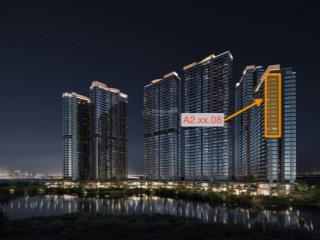 Căn góc hoa hậu a2.xx.08 view rạch chiêc siêu đẹp, khách kẹt tiền cần bán