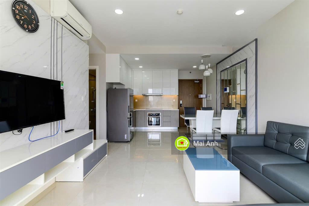 Căn đẹp duy nhất! cho thuê millennium 1 phòng ngủ riêng 54m2. nội thất cao cấp. giá 17,5 triệu