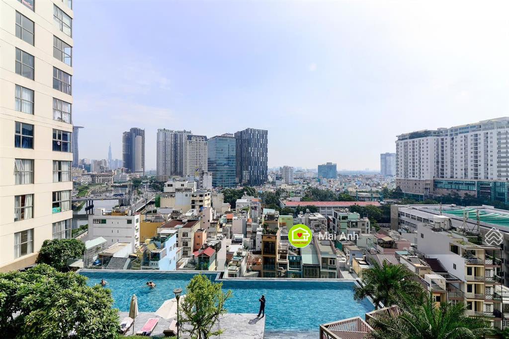 Căn đẹp duy nhất! cho thuê millennium 1 phòng ngủ riêng 54m2. nội thất cao cấp. giá 17,5 triệu