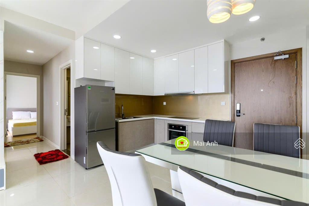 Căn đẹp duy nhất! cho thuê millennium 1 phòng ngủ riêng 54m2. nội thất cao cấp. giá 17,5 triệu