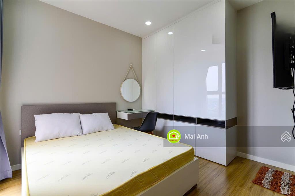 Căn đẹp duy nhất! cho thuê millennium 1 phòng ngủ riêng 54m2. nội thất cao cấp. giá 17,5 triệu